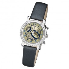 Женские серебряные часы "Оливия" 97606A.433